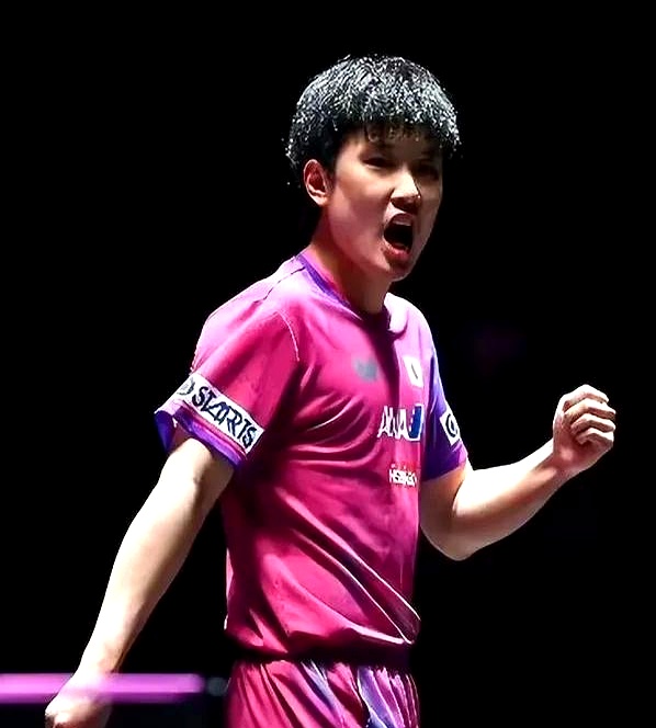关于日本乒乓球队血洗德国乒乓球队，张本智和打破历史纪录的信息